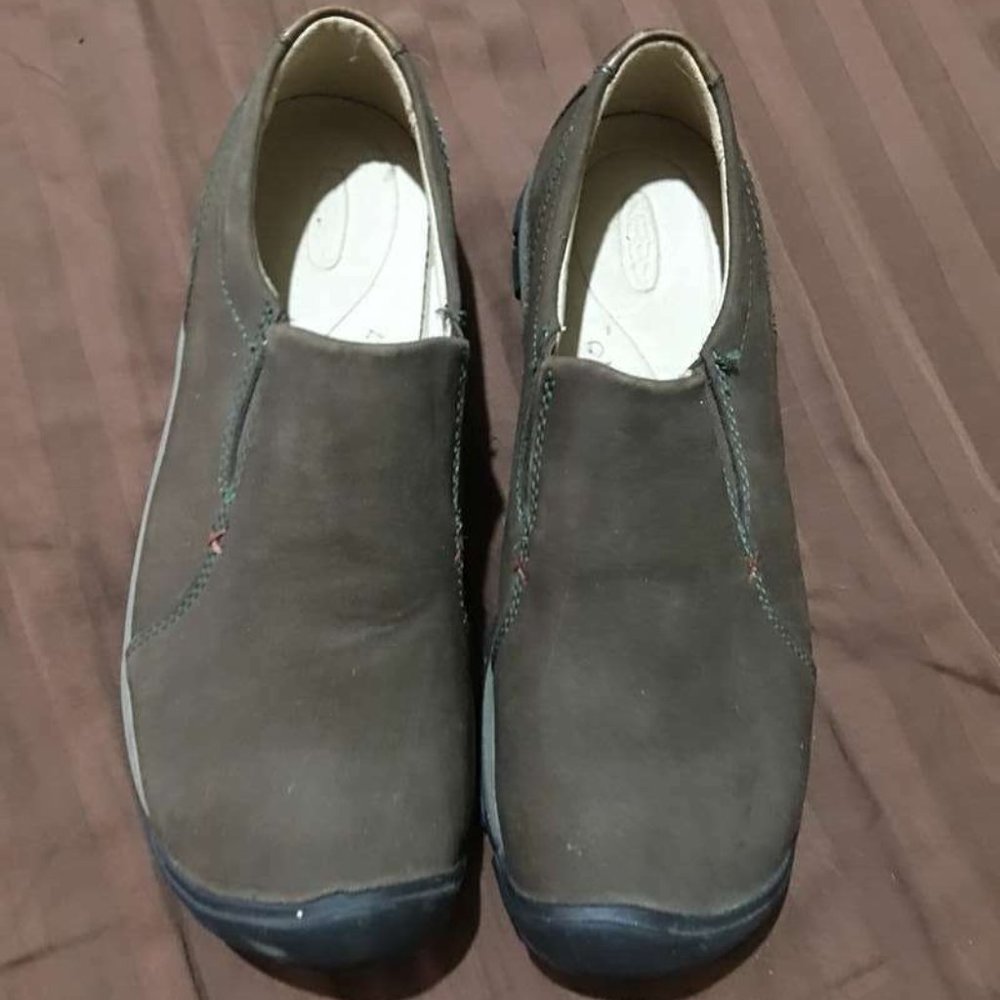 Keen Slipon Shoes Brown Slip Resistant